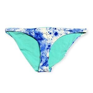 Topshop Blue Tie Dye Bikini Bottoms‎ Women’s US 12 Marbled